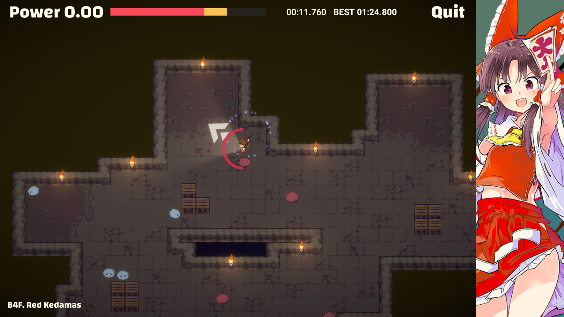 Ethanol in dungeon screenshot