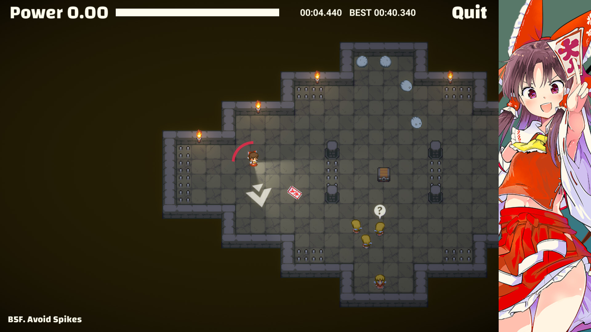 Ethanol in dungeon screenshot