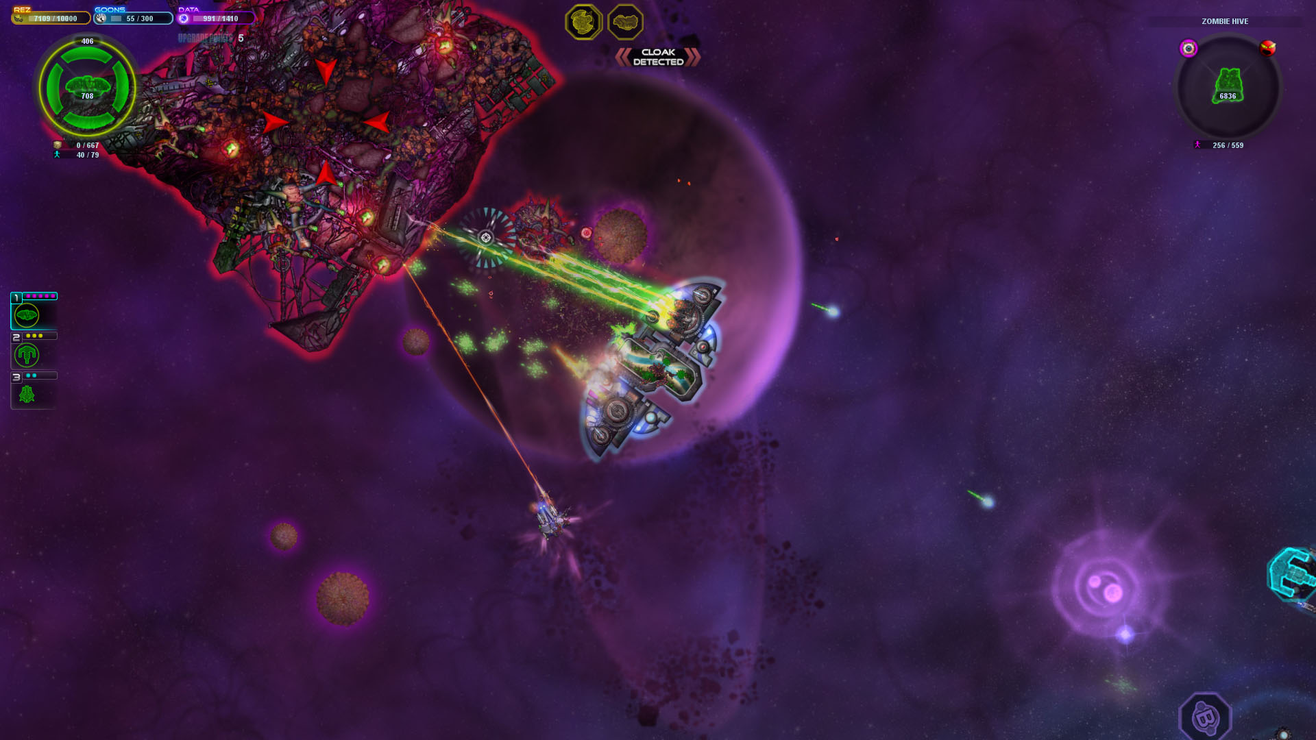 Space Pirates and Zombies screenshot
