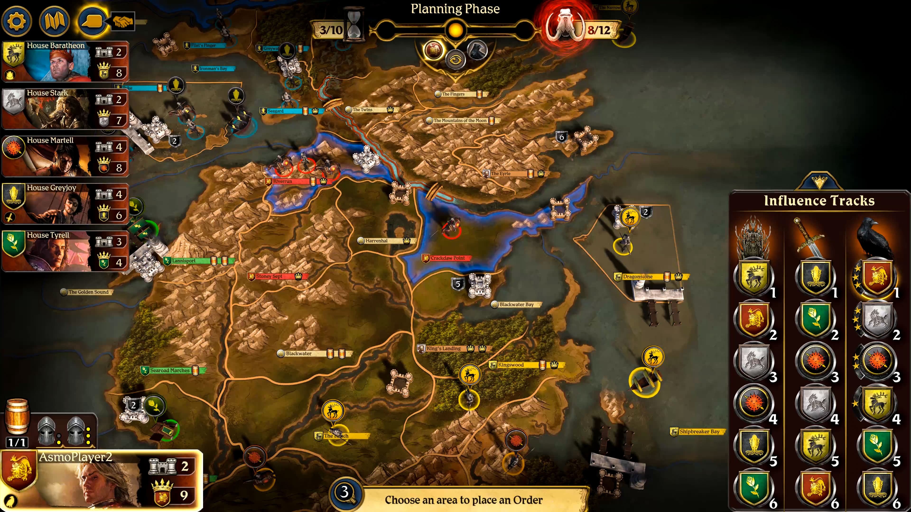 A Game of Thrones: The Board Game - Digital Edition screenshot