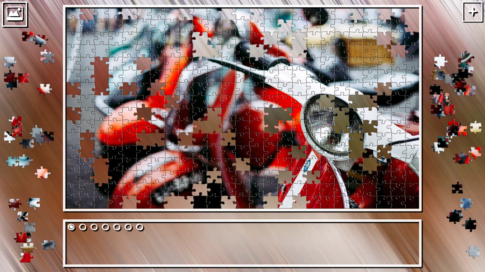Super Jigsaw Puzzle: Generations - Motorbikes Puzzles screenshot