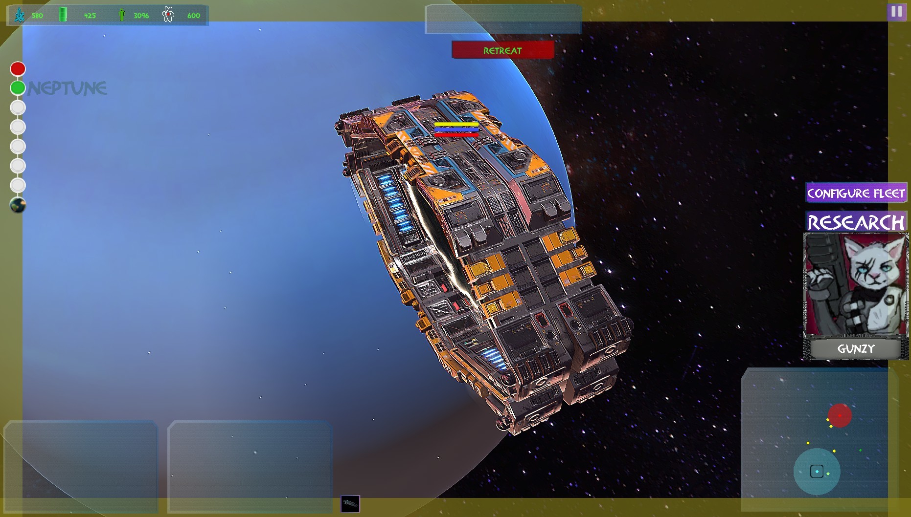 Grimalkin: Solar Defense Force screenshot