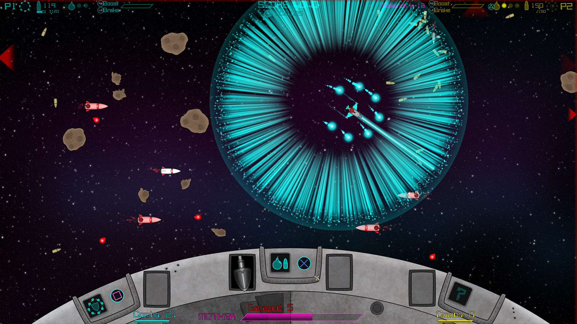 Super Mega Space Blaster Special screenshot