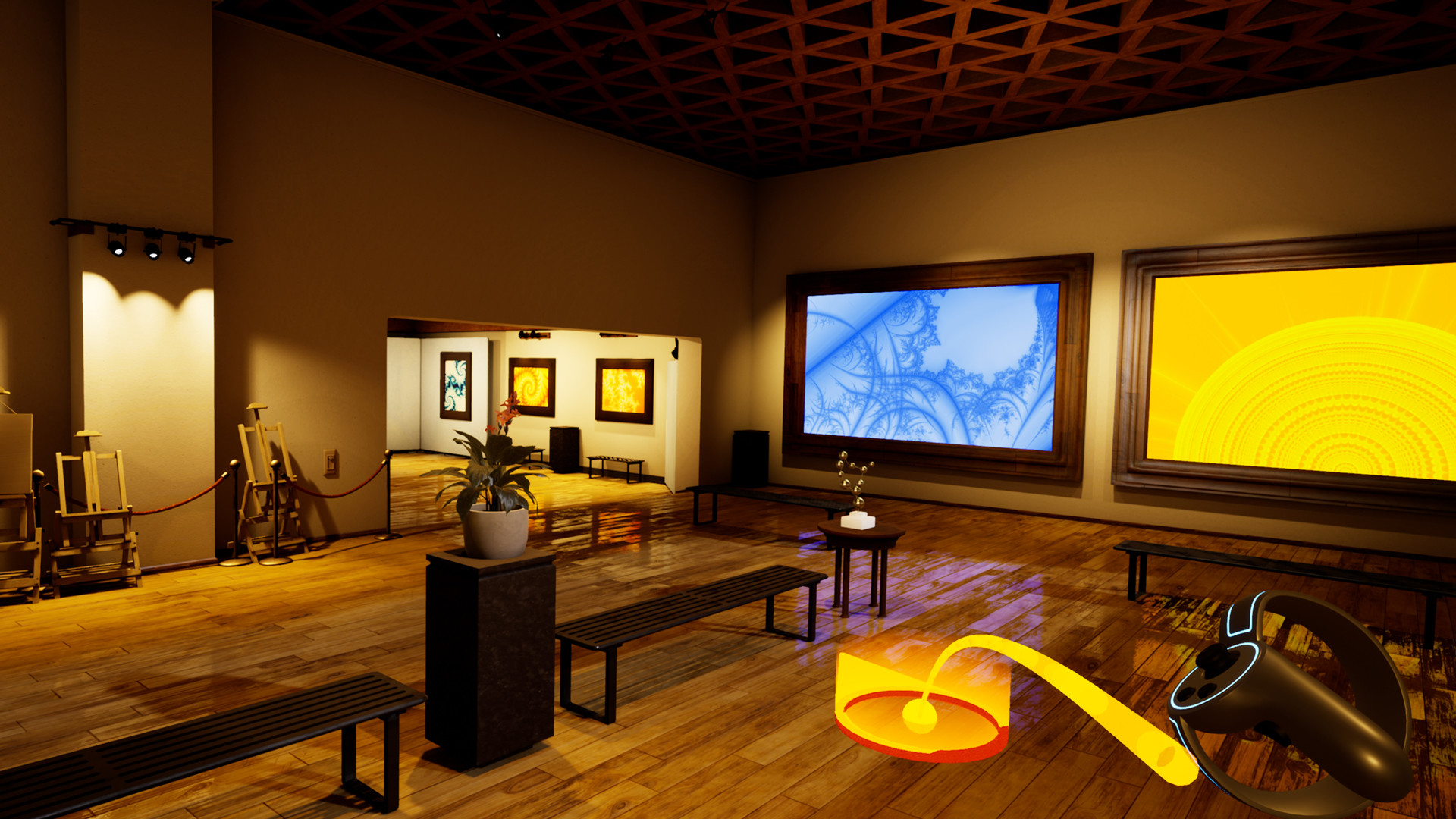 Fractal Gallery VR screenshot