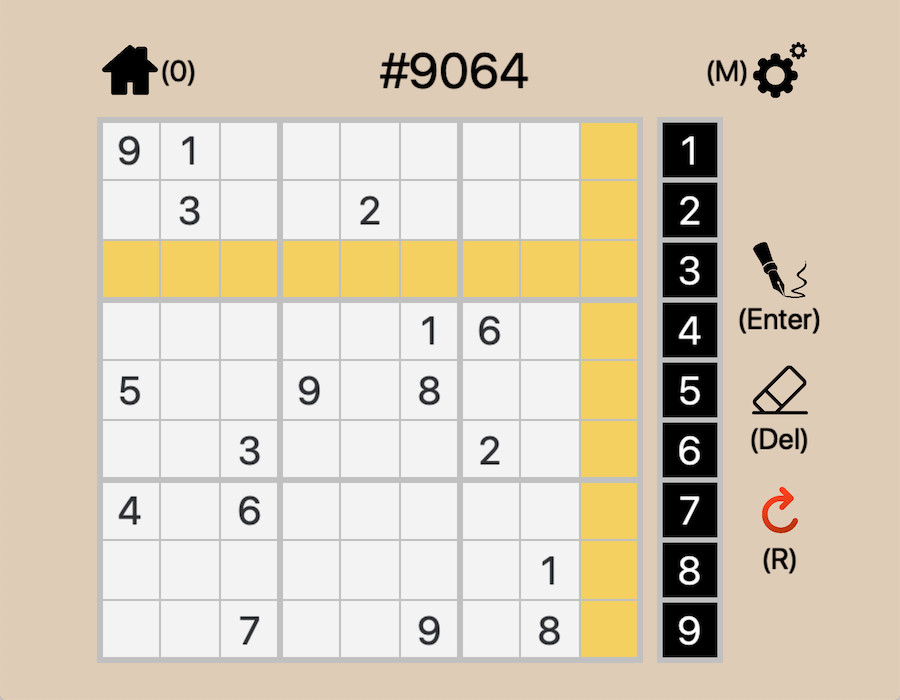 Sudoku Monster - 49,151 Hardest Puzzles screenshot