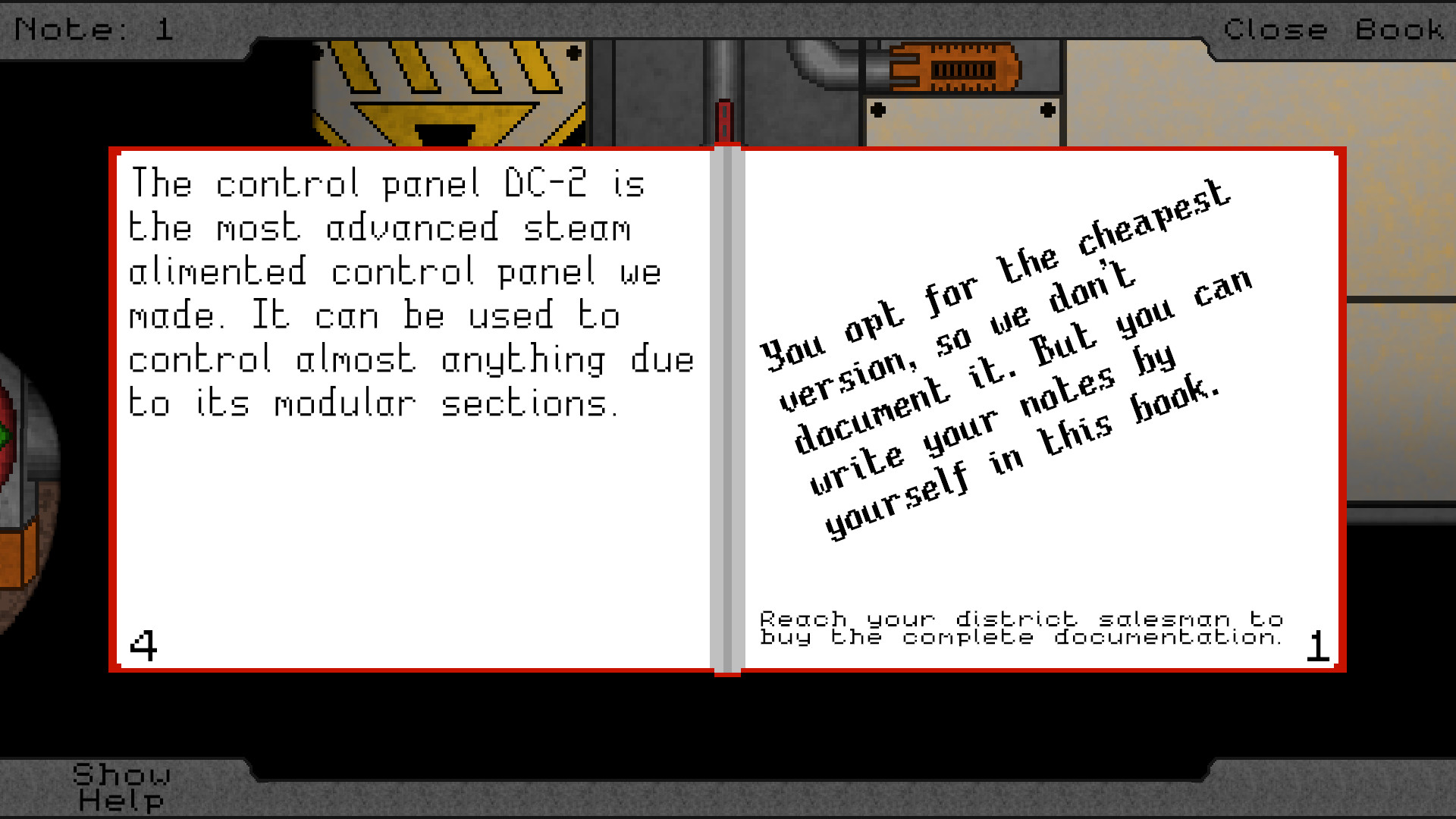 The Panel DC screenshot