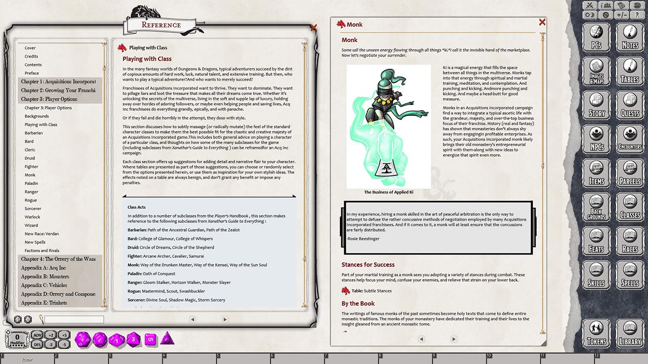 Fantasy Grounds - D&D Acquisitions Incorporated screenshot