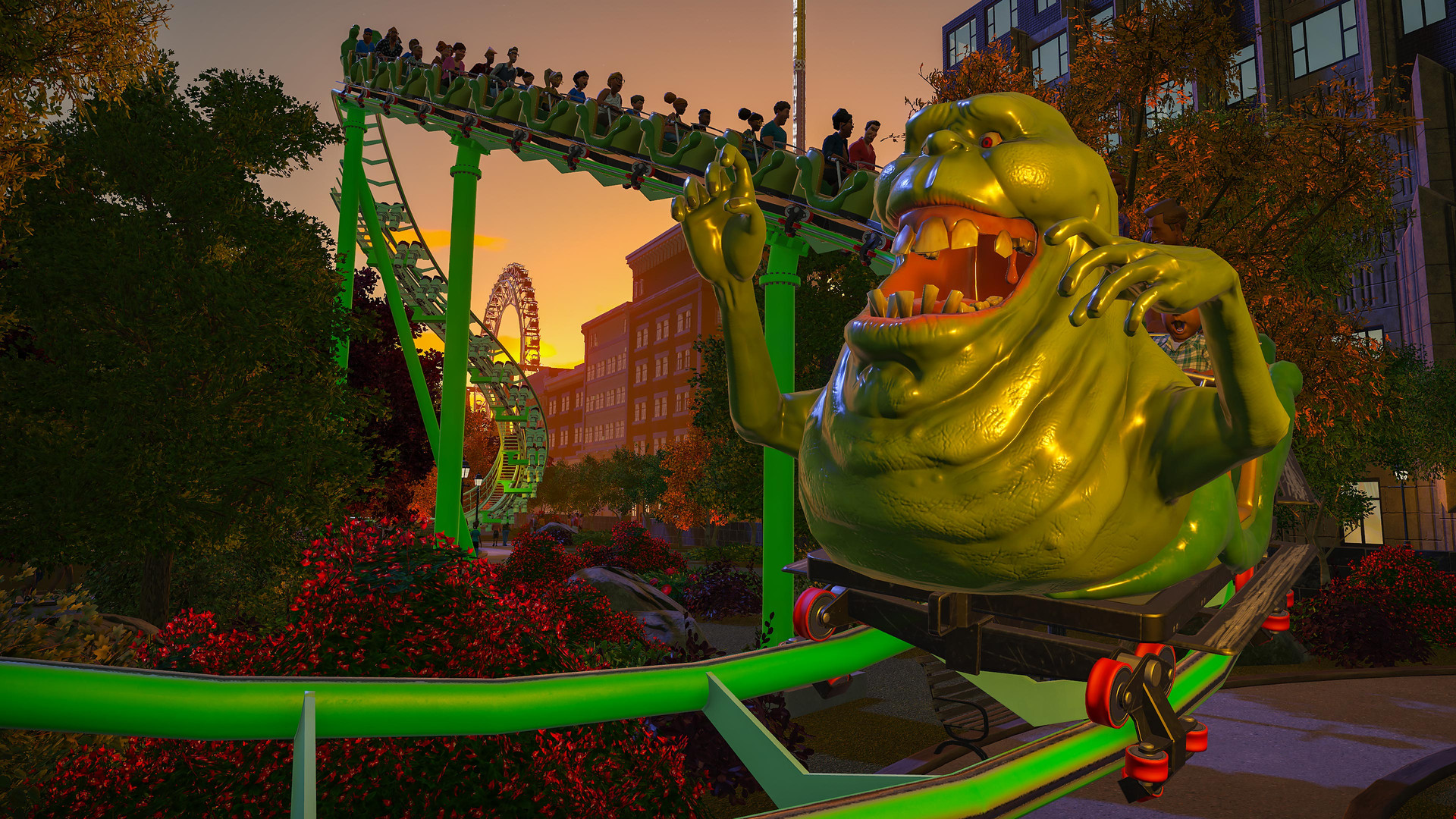 Planet Coaster: Ghostbusters screenshot