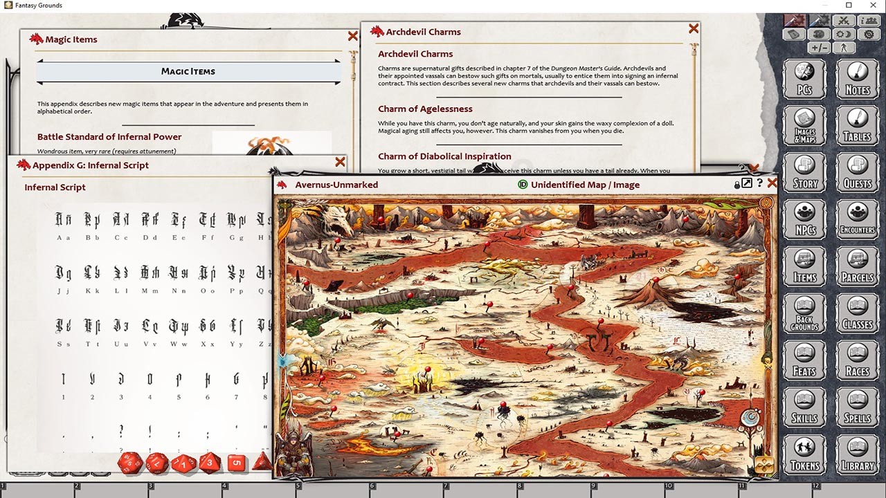 Fantasy Grounds - D&D Baldur's Gate: Descent Into Avernus screenshot