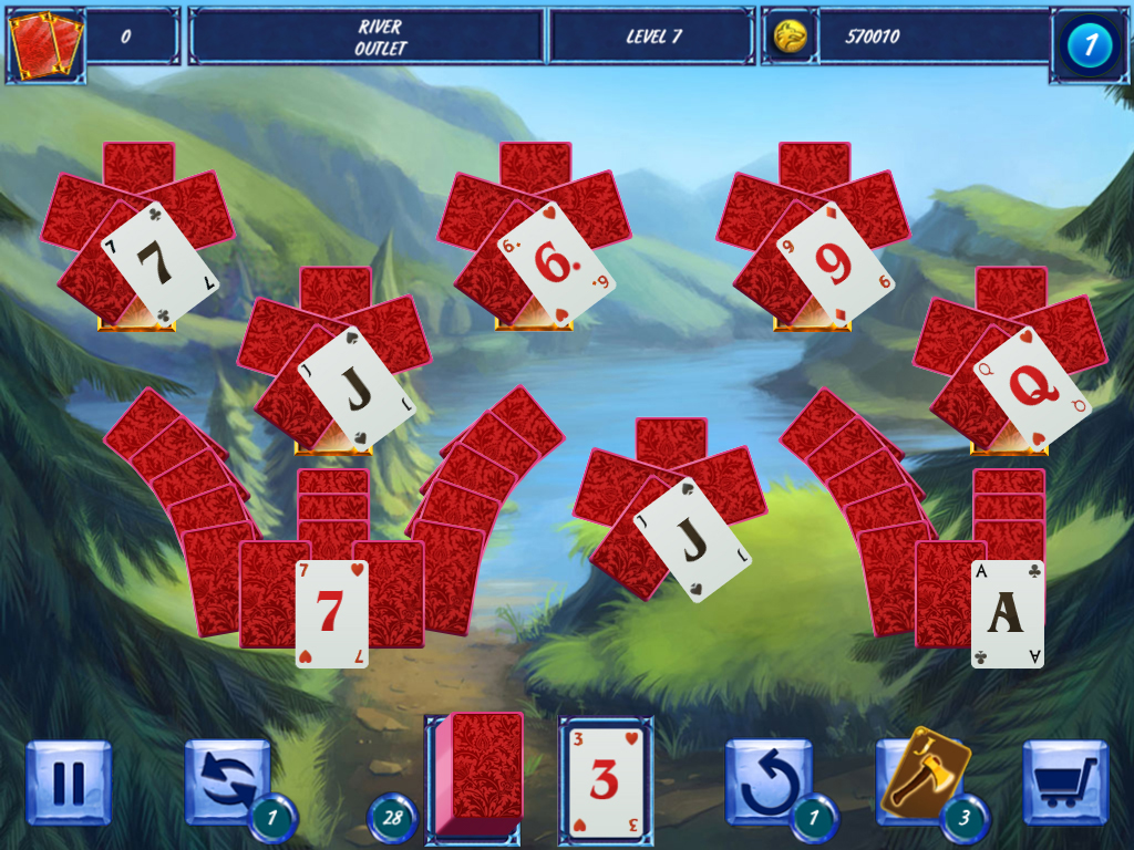 Fairytale Solitaire: Red Riding Hood screenshot