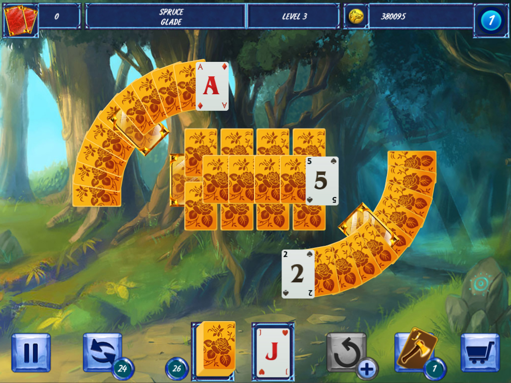 Fairytale Solitaire: Red Riding Hood screenshot