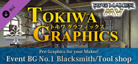 RPG Maker MV - TOKIWA GRAPHICS Event BG No.1 Blacksmith/Tool shop