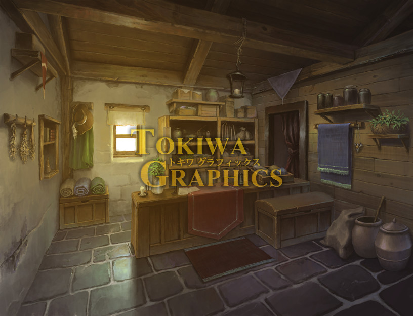 RPG Maker MV - TOKIWA GRAPHICS Event BG No.1 Blacksmith/Tool shop screenshot