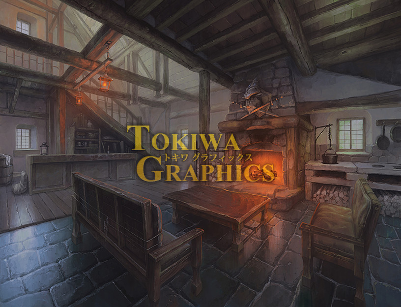 Visual Novel Maker - TOKIWA GRAPHICS Event BG No.2 Inn screenshot