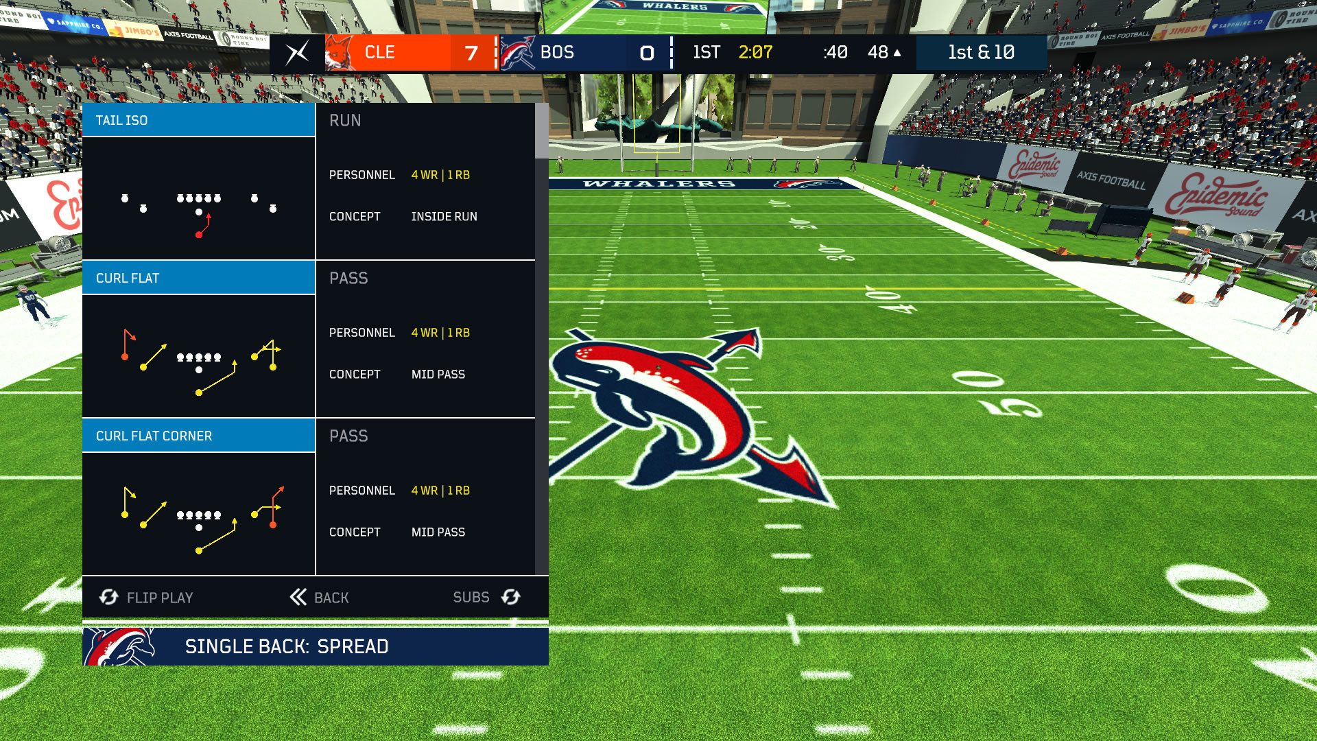 Axis Football 2019 screenshot