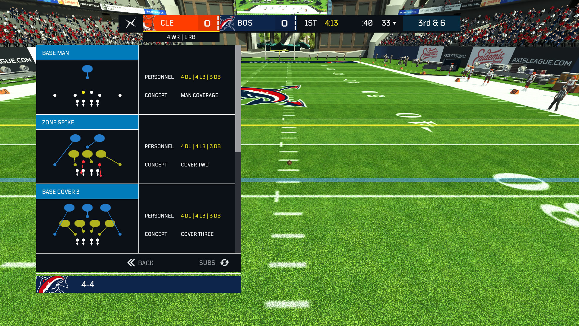 Axis Football 2019 screenshot