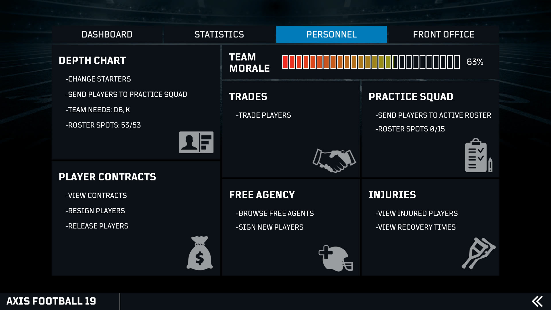 Axis Football 2019 screenshot