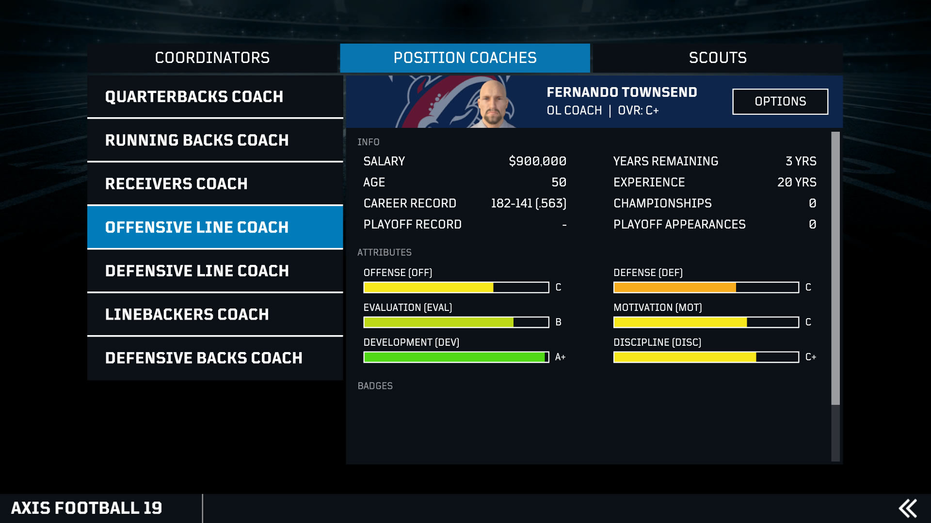 Axis Football 2019 screenshot