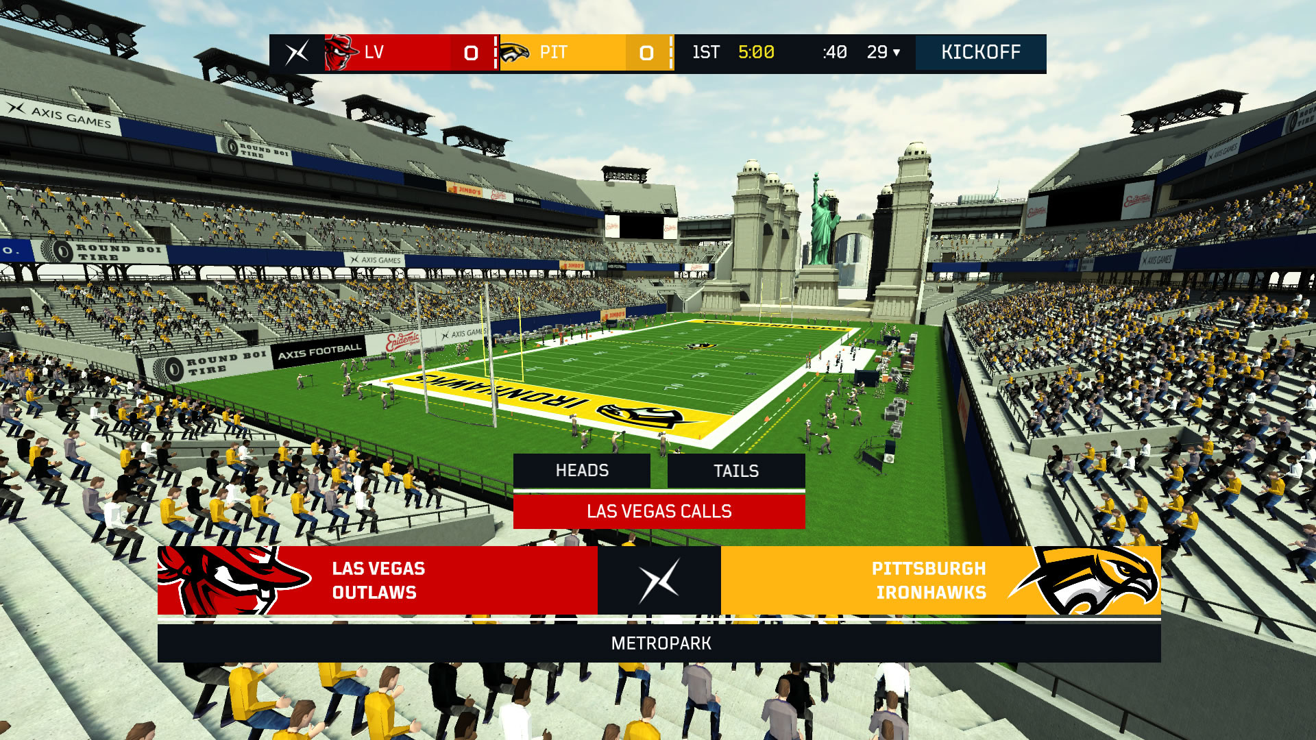 Axis Football 2019 screenshot