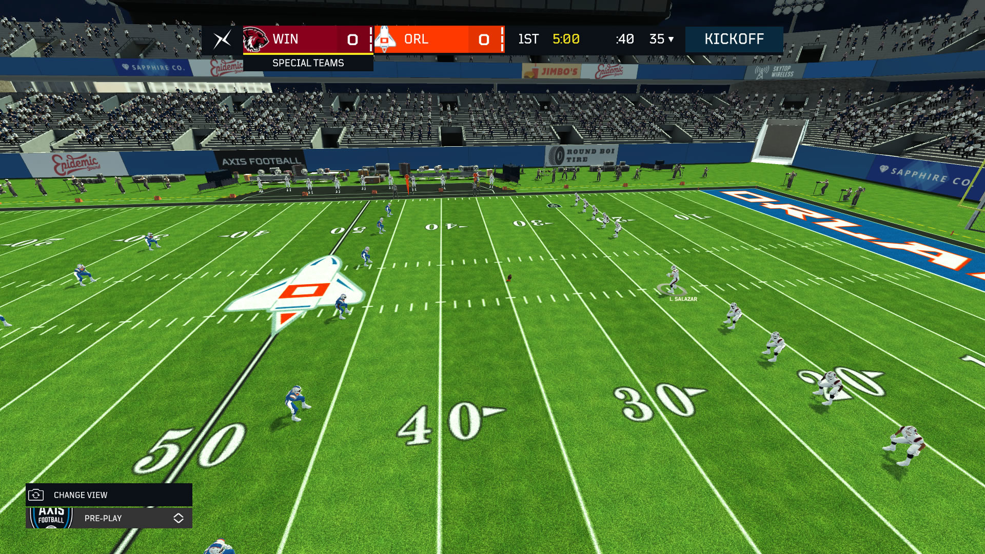 Axis Football 2019 screenshot