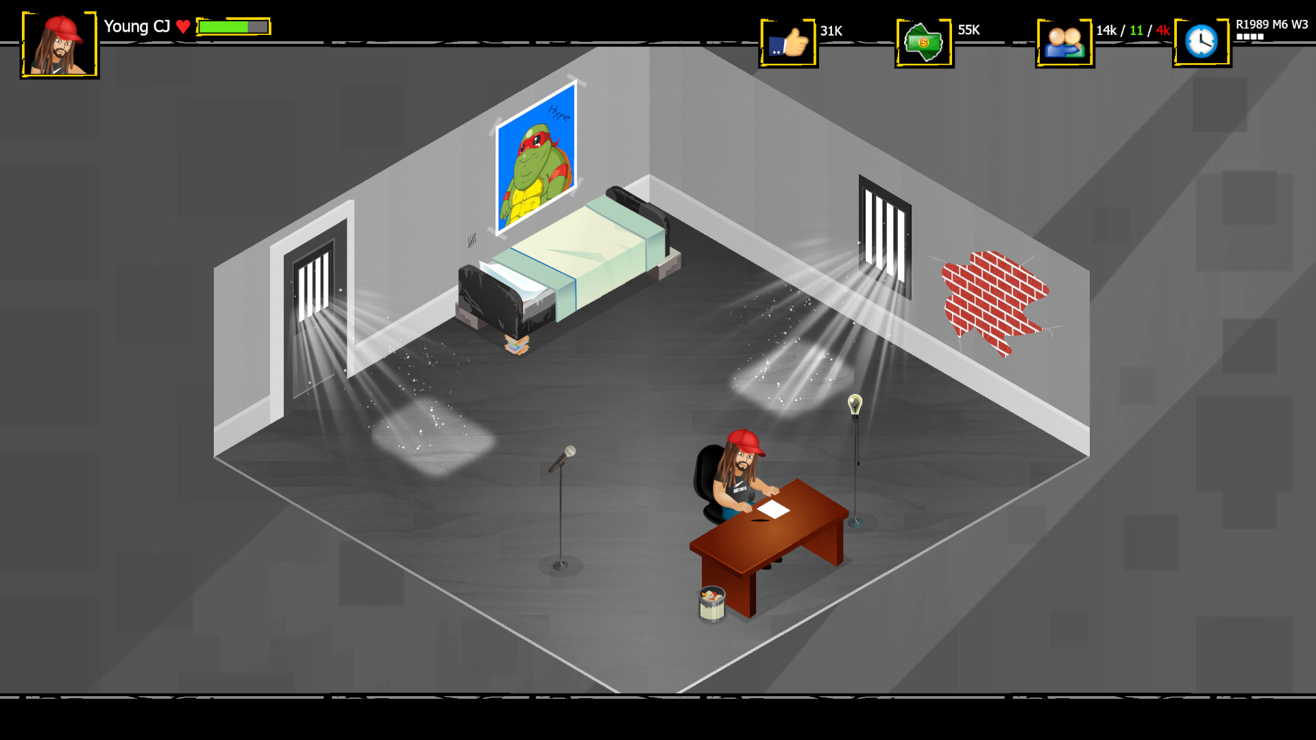 Rap simulator screenshot