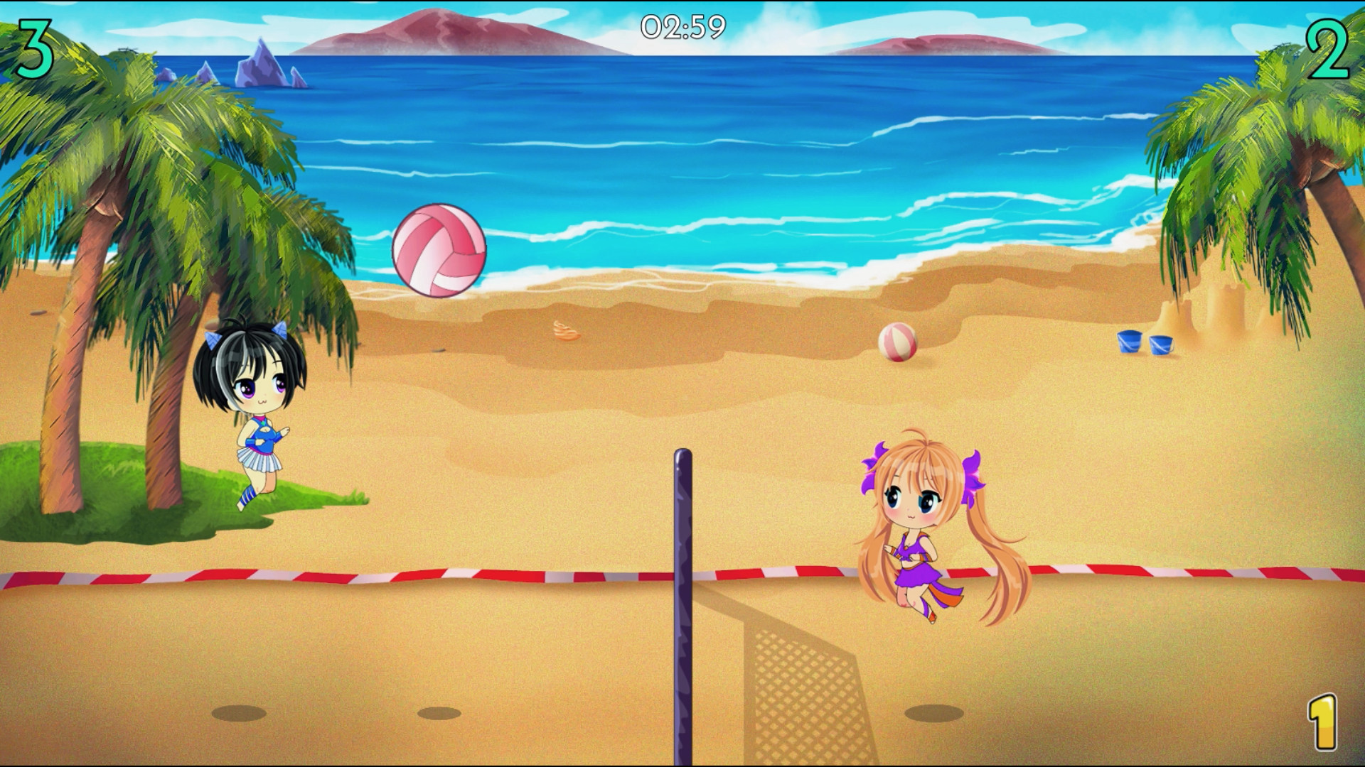 Chibi Volleyball screenshot