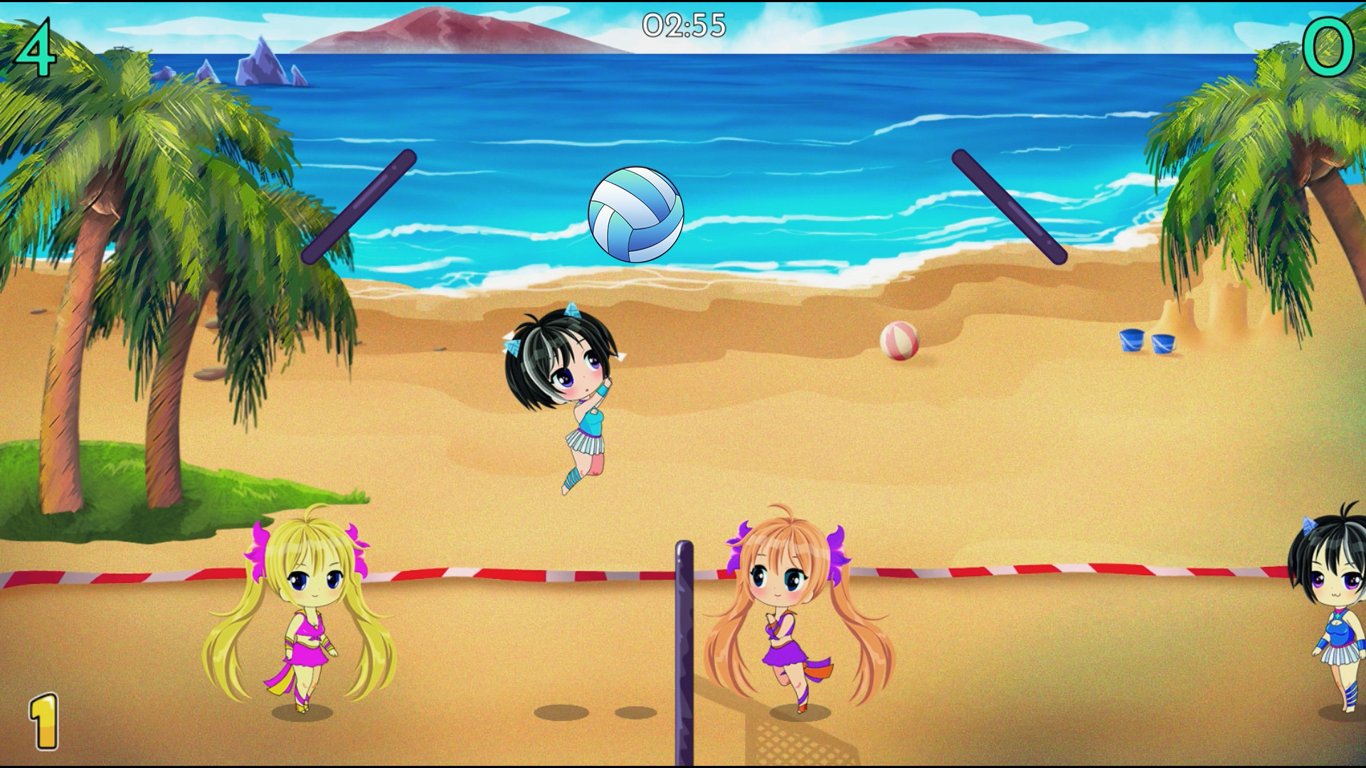 Chibi Volleyball screenshot