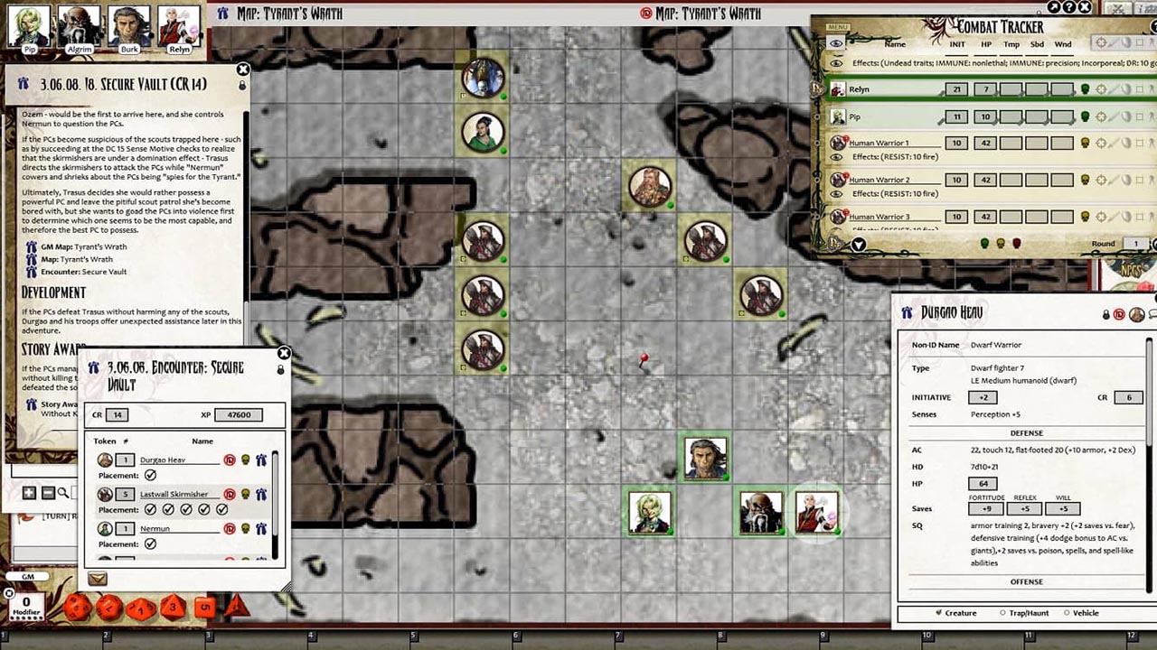 Fantasy Grounds - Pathfinder RPG - The Tyrant's Grasp AP 4: Gardens of Gallowspire (PFRPG) screenshot