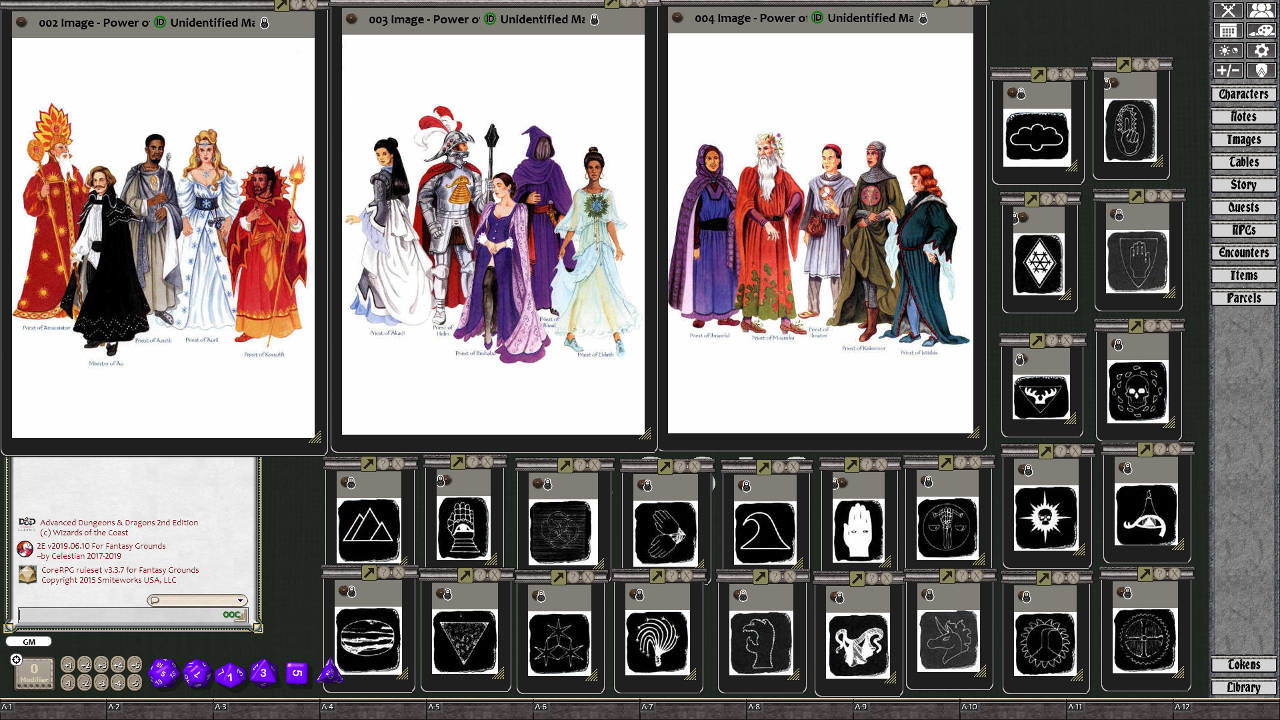Fantasy Grounds - D&D Classics: Faiths & Avatars (2e) screenshot