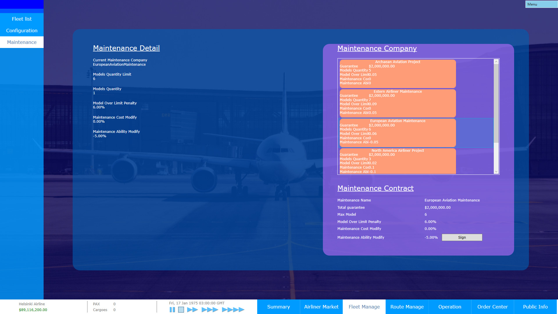 Global Aviation Dream screenshot