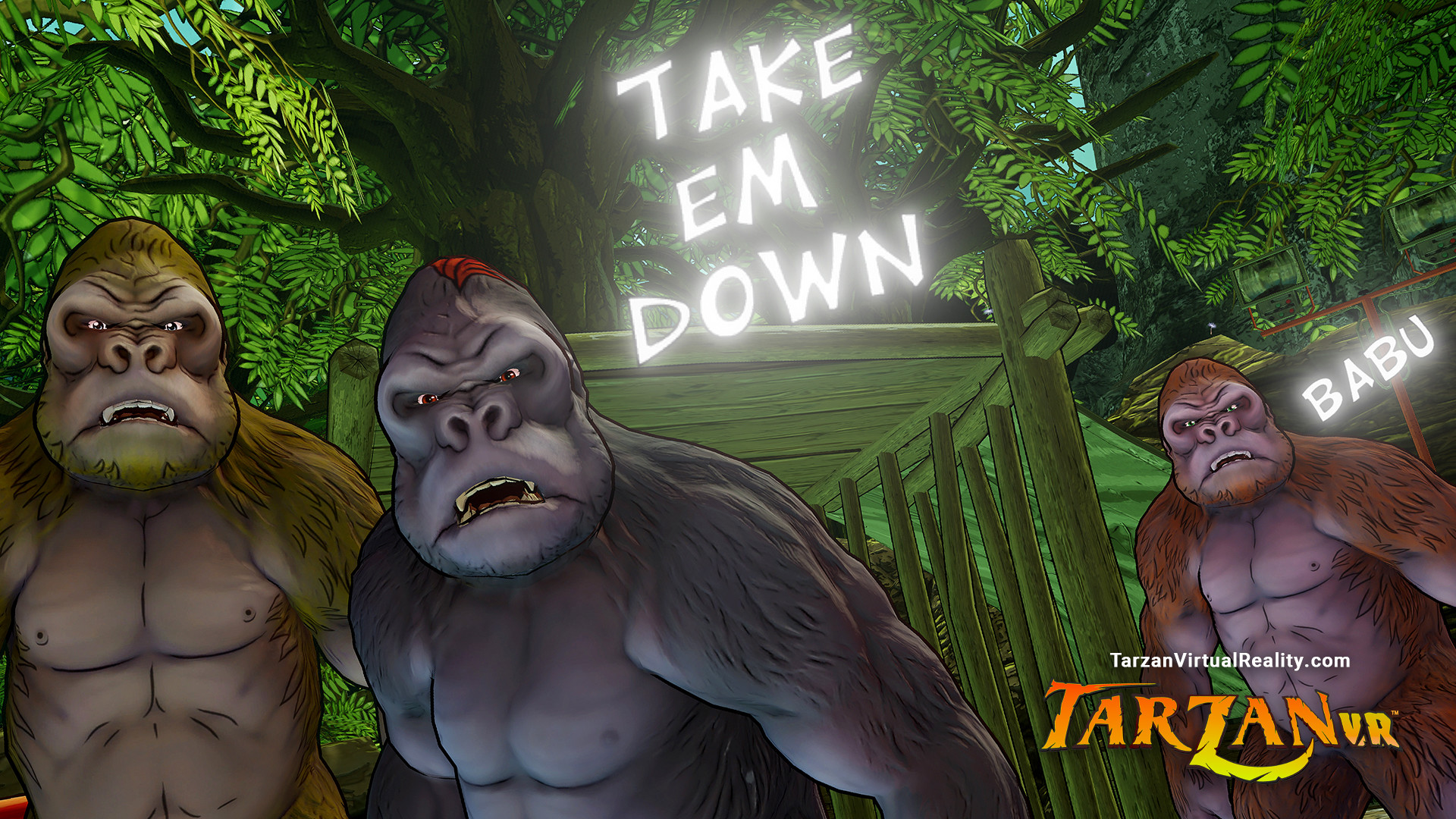 Tarzan VR  Issue #1 - THE GREAT APE screenshot