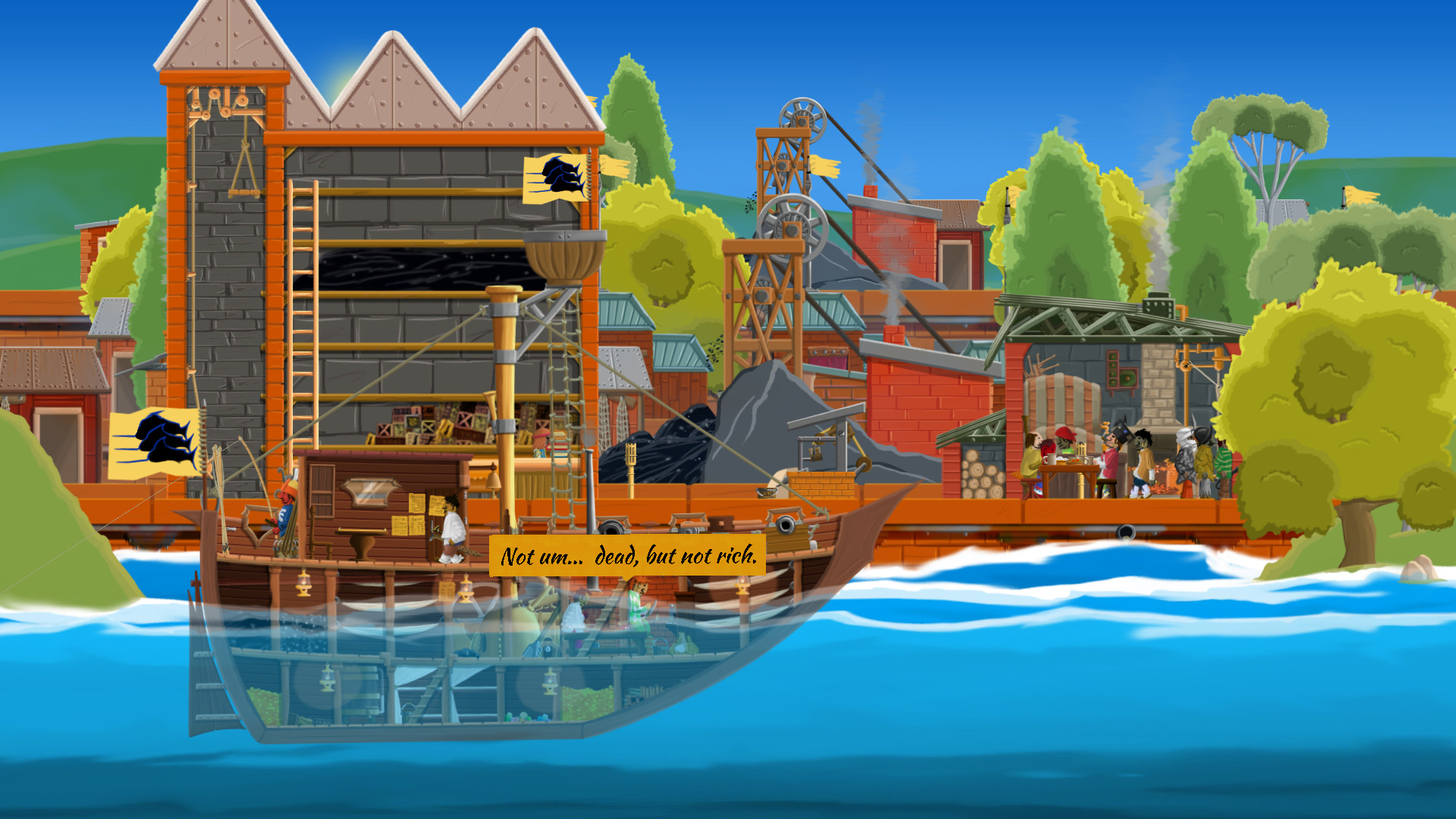A pirate quartermaster screenshot