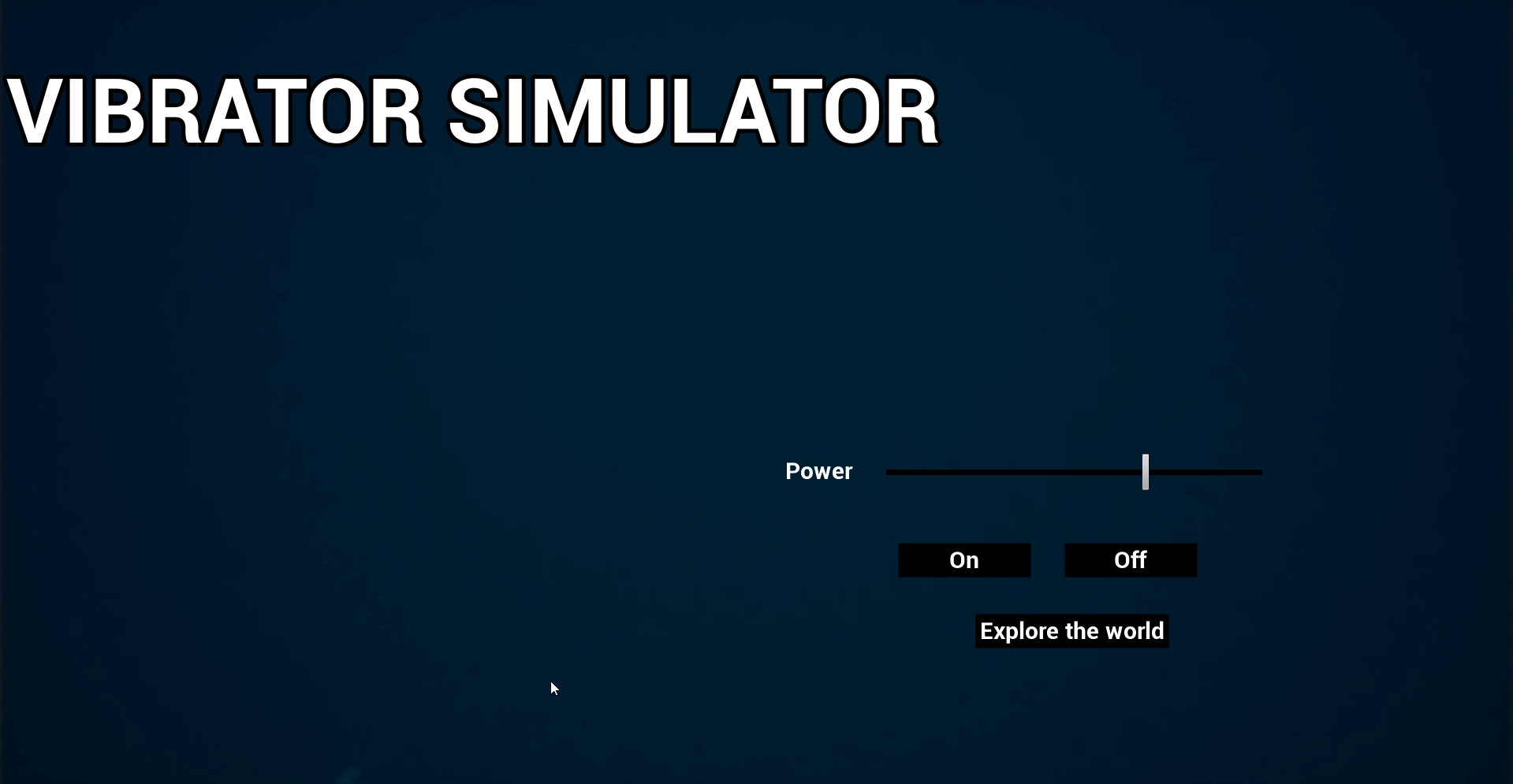 VIBRATOR SIMULATOR screenshot