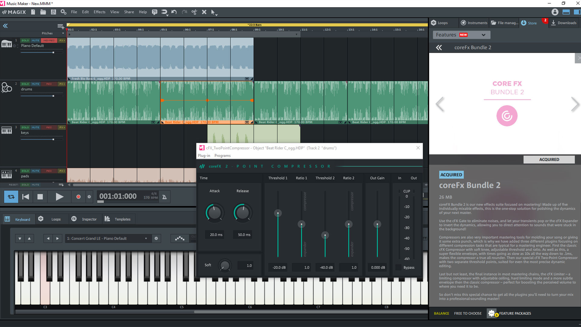 Music Maker 2020 Premium Steam Edition screenshot
