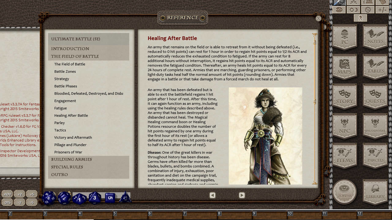 Fantasy Grounds - Ultimate Battle (5E) screenshot