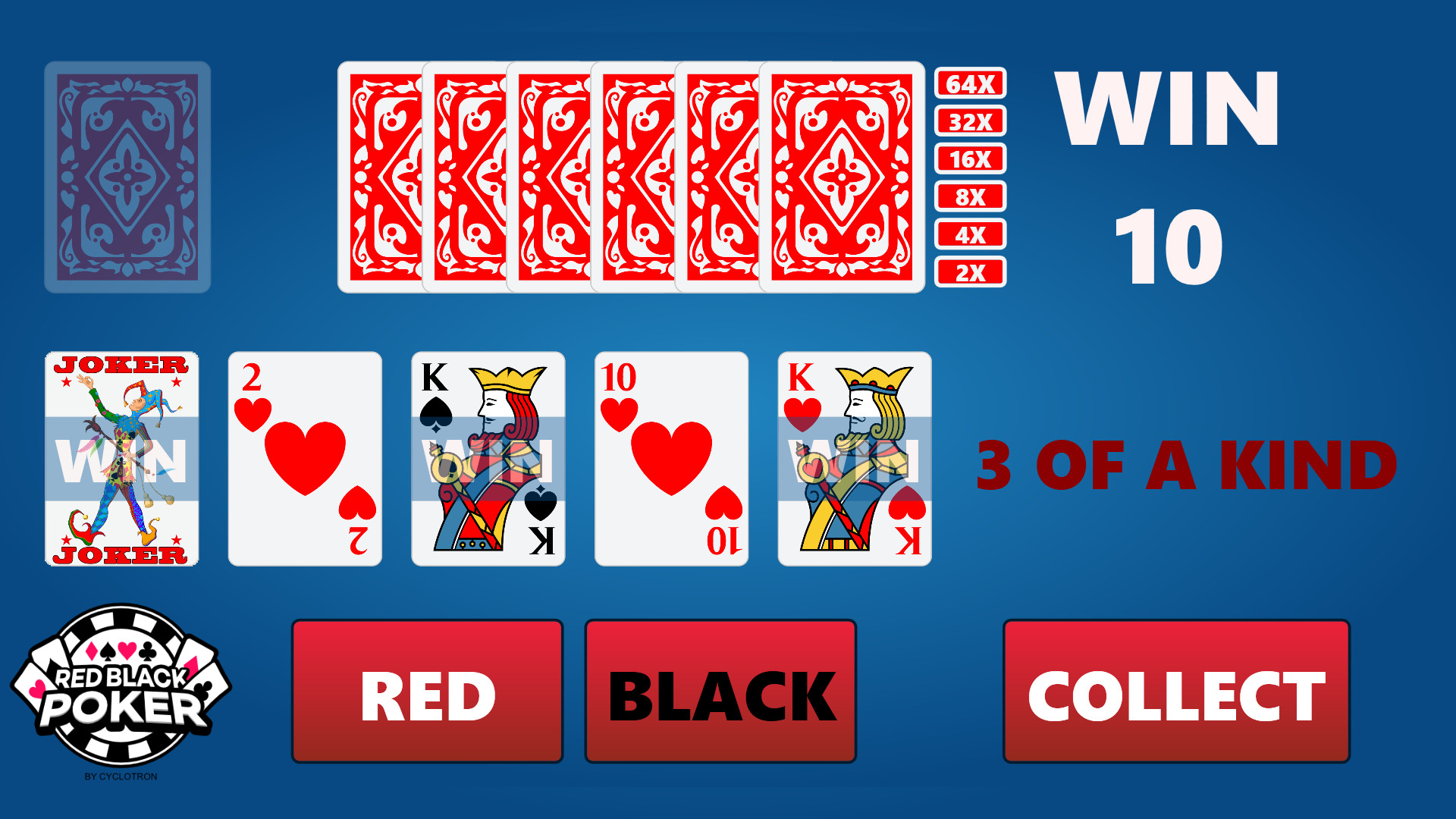 Red Black Poker screenshot