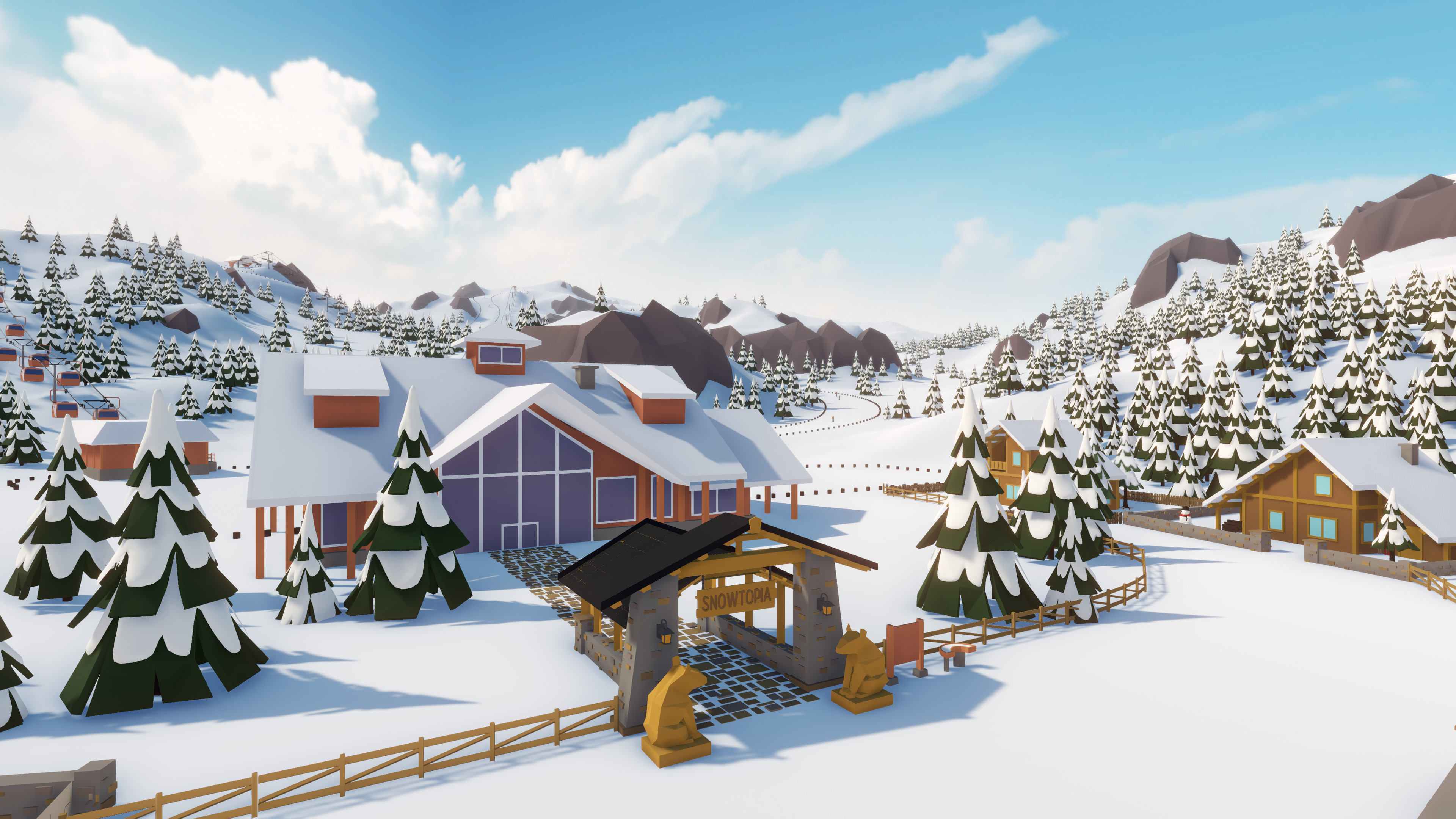 Snowtopia: Ski Resort Builder screenshot