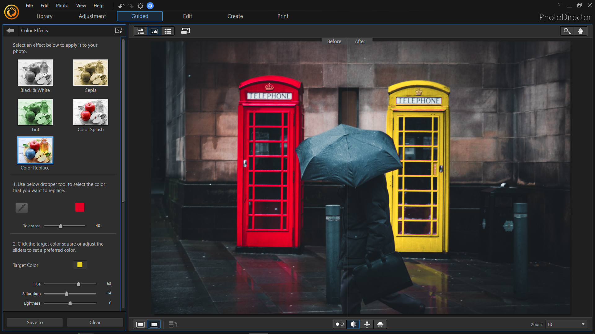 CyberLink PhotoDirector 11 Ultra - Photo editor, photo editing software screenshot