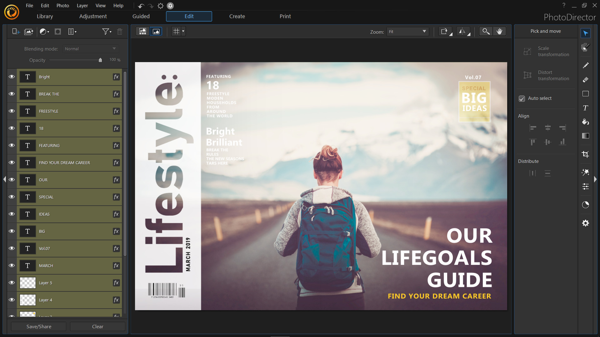 CyberLink PhotoDirector 11 Ultra - Photo editor, photo editing software screenshot