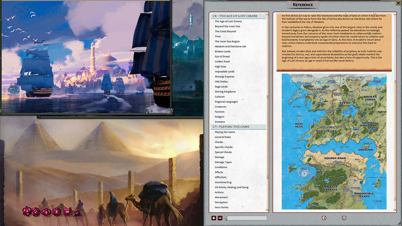 Fantasy Grounds - Pathfinder 2 RPG - Core Rules (PFRPG2) screenshot