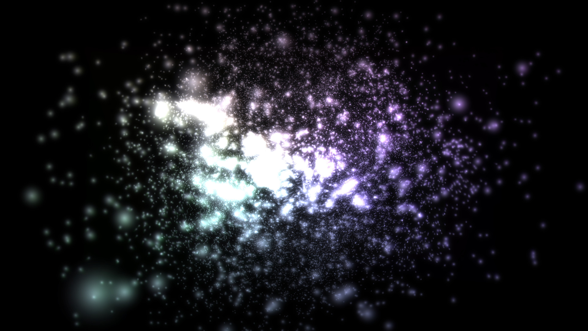 VSXu - Particle Bliss screenshot