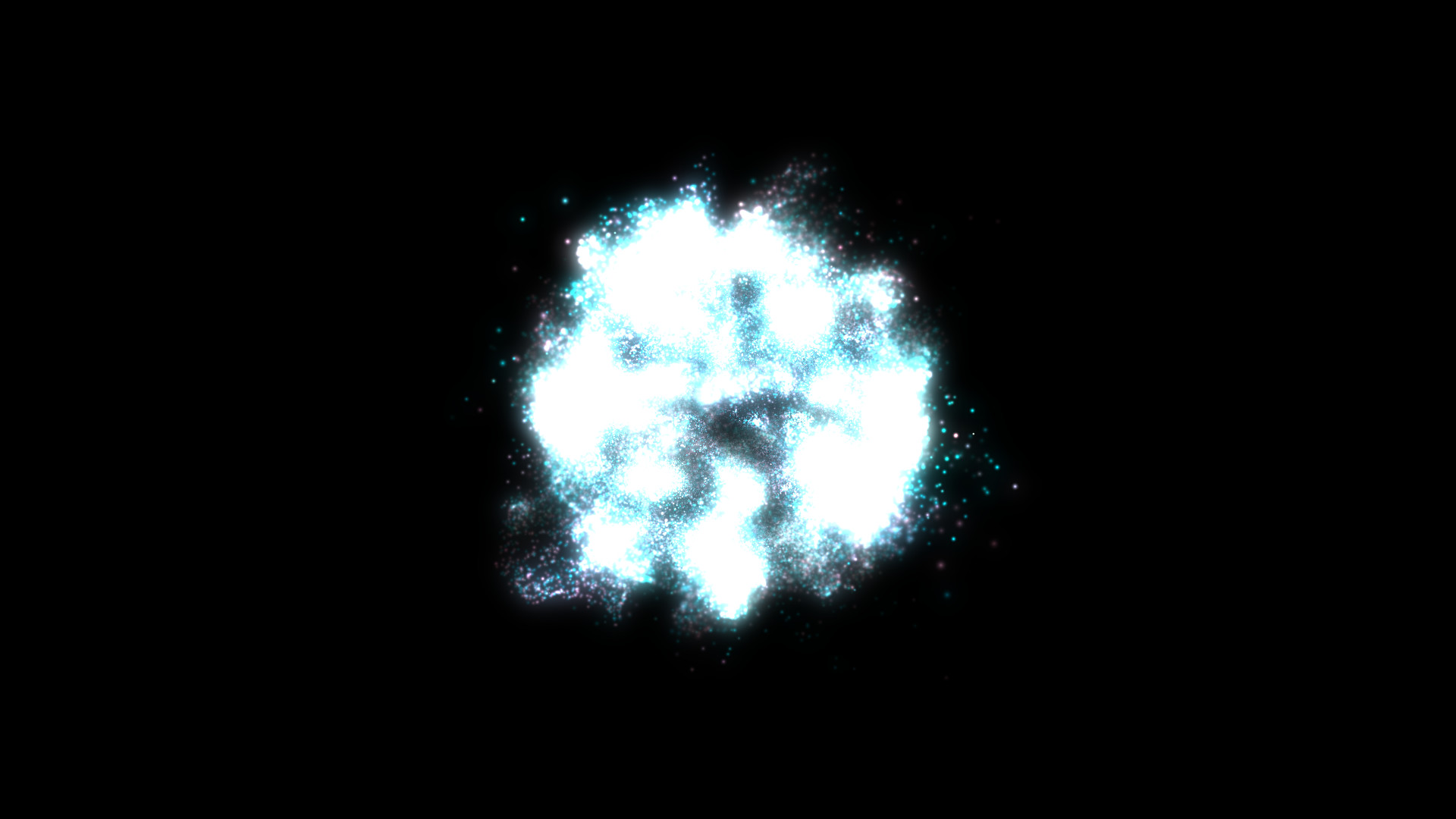 VSXu - Particle Bliss screenshot