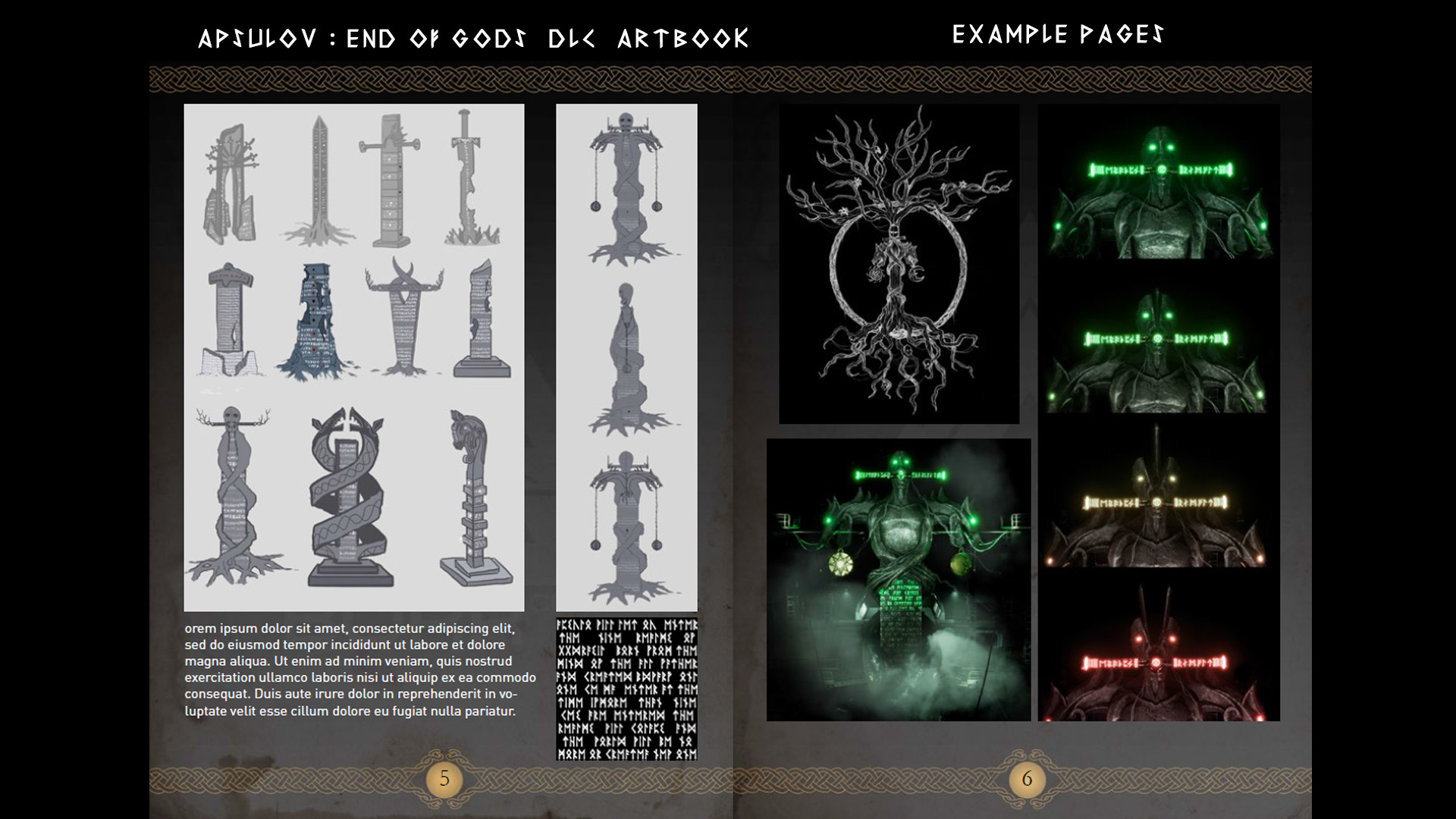Apsulov: End of Gods - Soundtrack+Art book screenshot