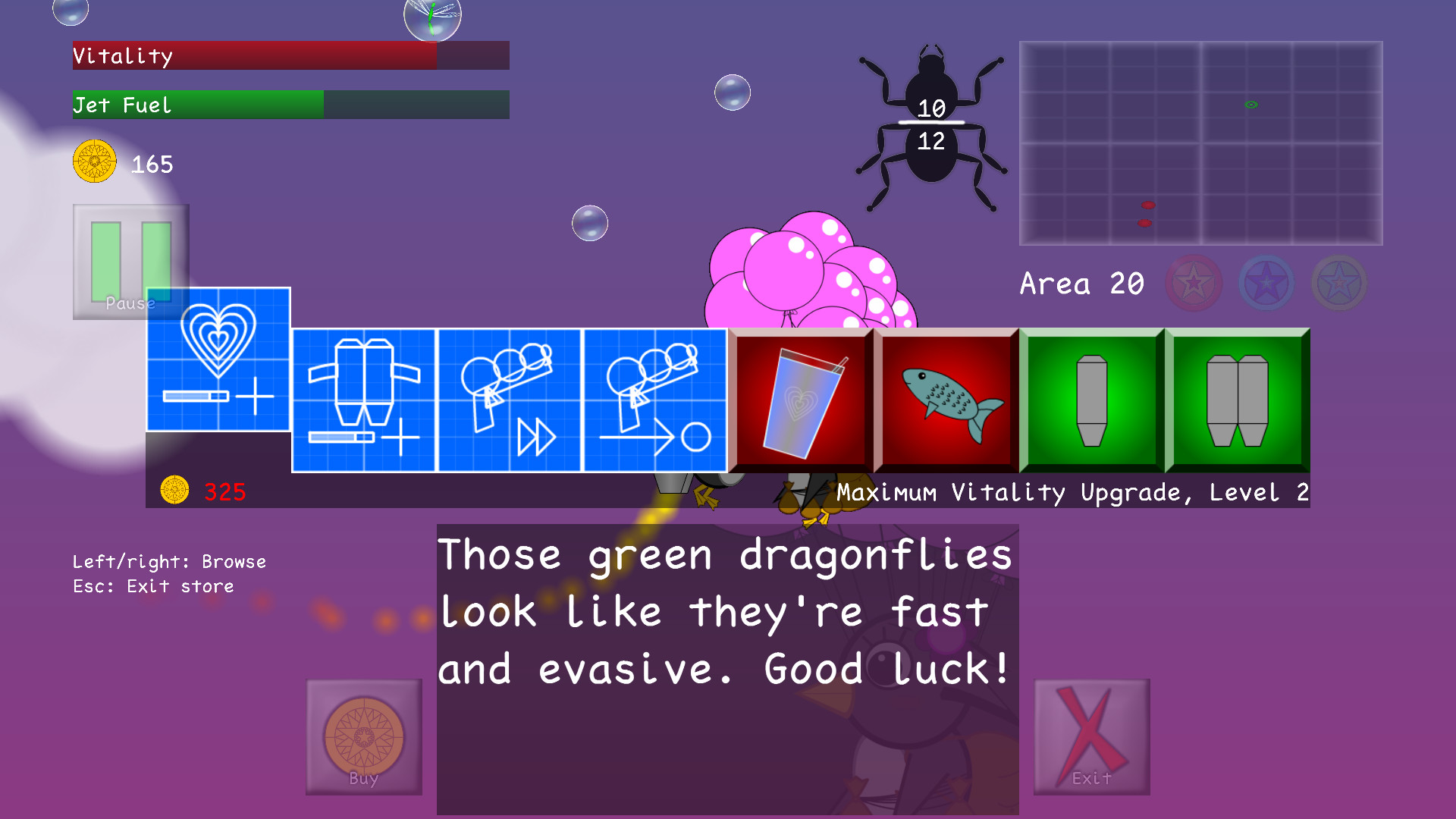 Penguins vs. Bugs screenshot