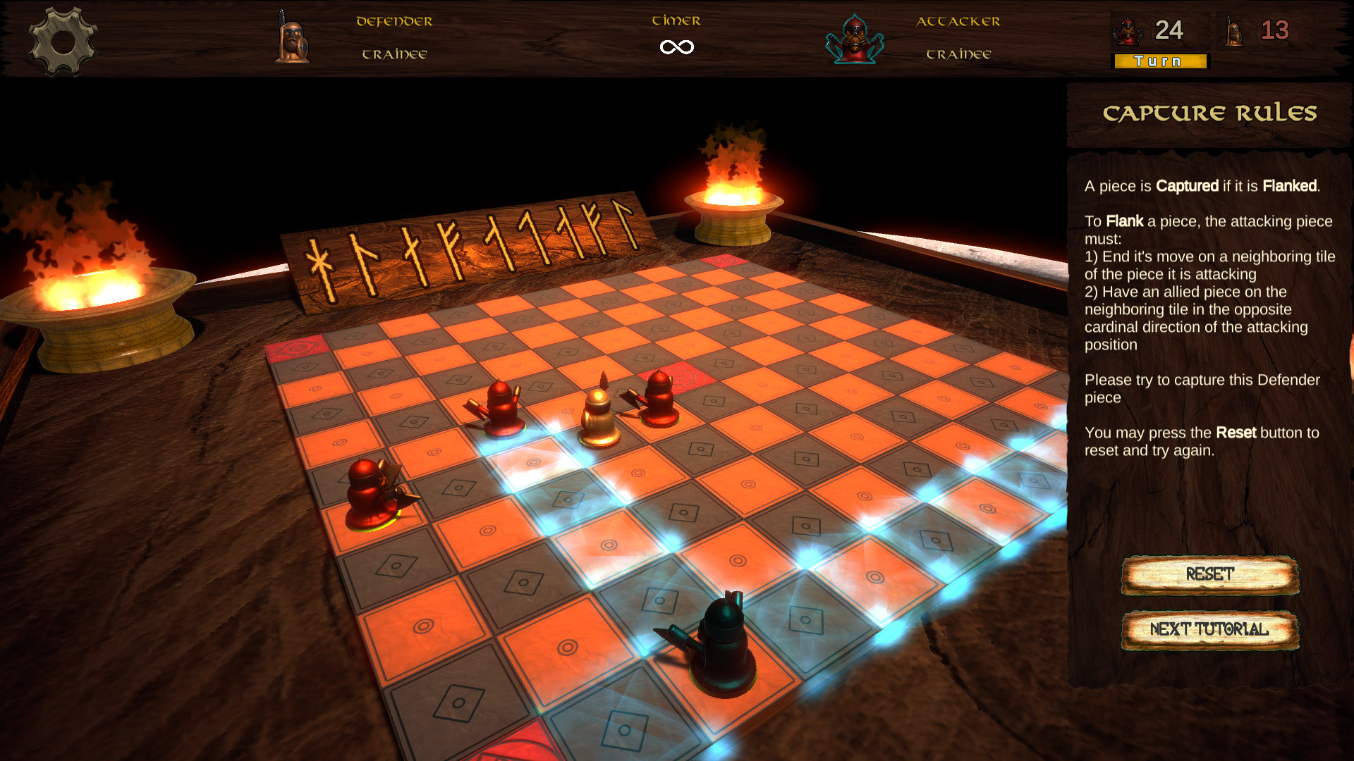 Viking Chess: Hnefatafl screenshot