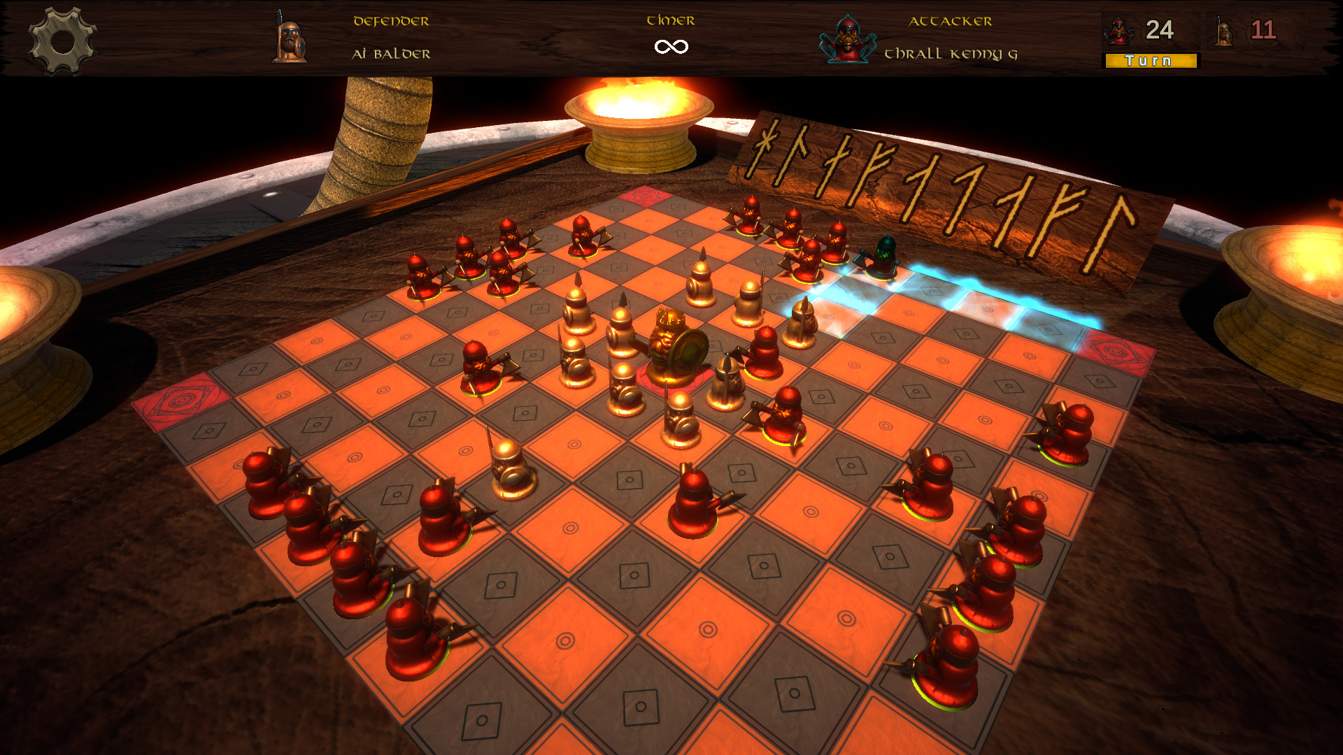 Viking Chess: Hnefatafl screenshot