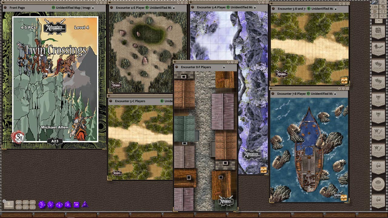 Fantasy Grounds - A23: Twin Crossings (5E) screenshot