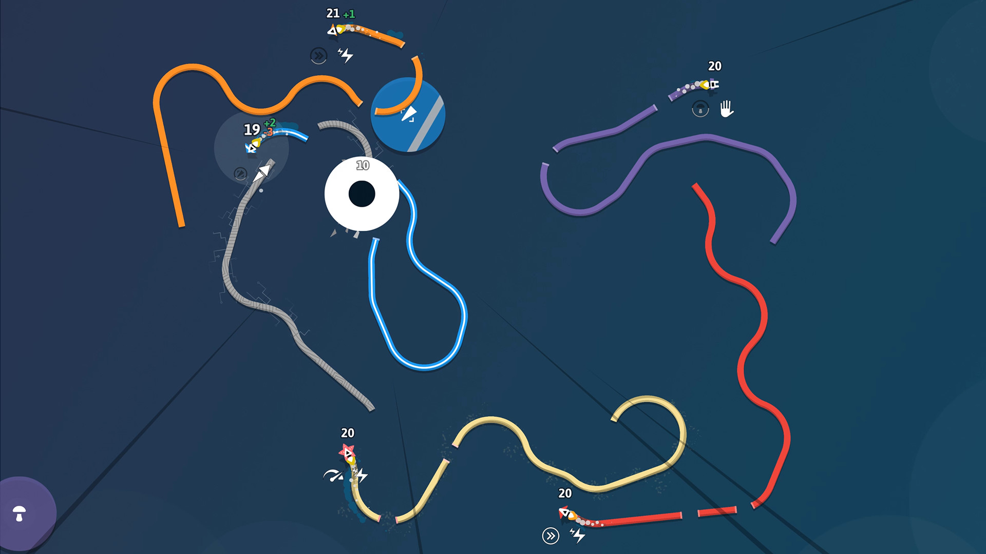 Curve Fever screenshot