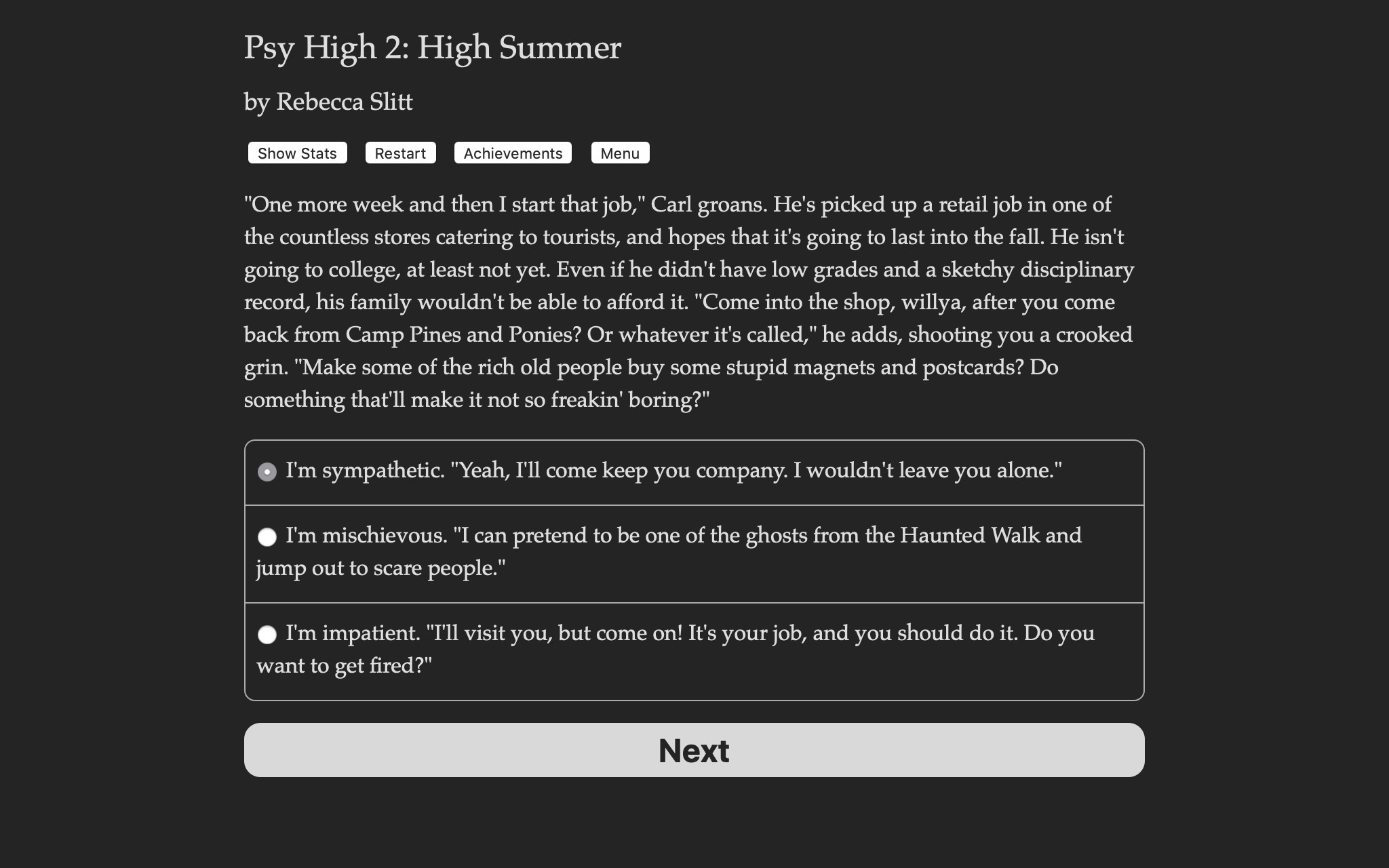 Psy High 2: High Summer screenshot