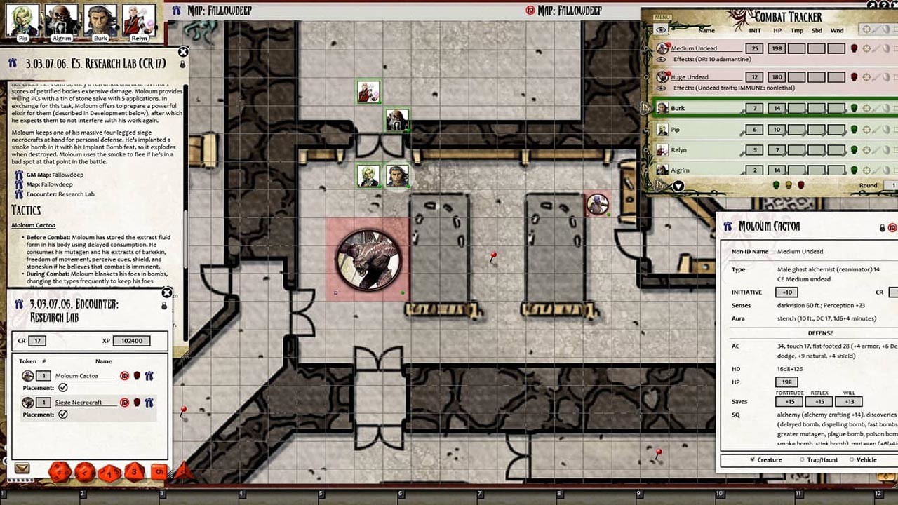 Fantasy Grounds - Pathfinder RPG - The Tyrant's Grasp AP 6: Midwives to Death (PFRPG) screenshot